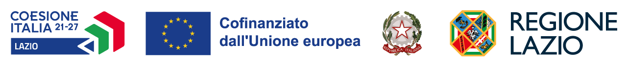 Cofinanziati dall'Unione Europea tramite i fondi del programma Coesione Italia Lazio